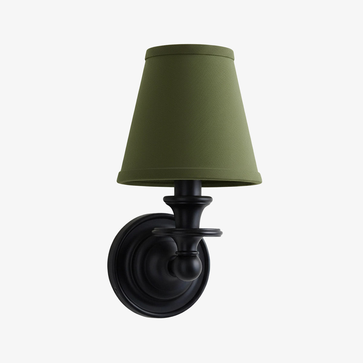 Wandlamp met stoffen kap en zwanenhalsarm – smeedijzeren armatuur met verstelbare leeslamp | Sansoti