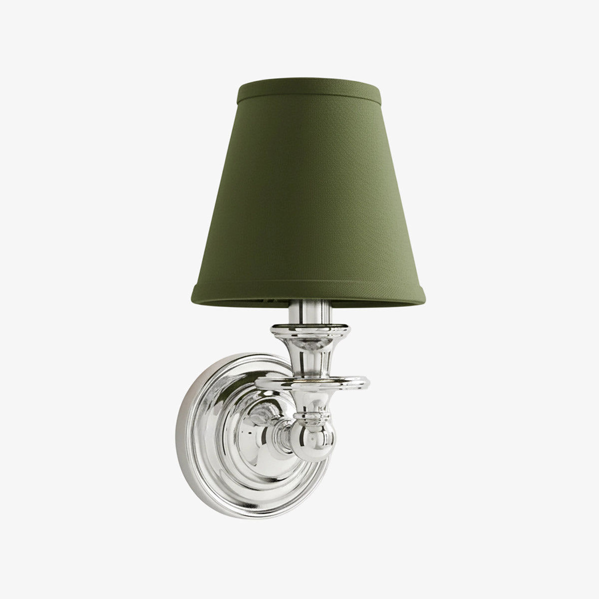 Wandlamp met stoffen kap en zwanenhalsarm – smeedijzeren armatuur met verstelbare leeslamp | Sansoti