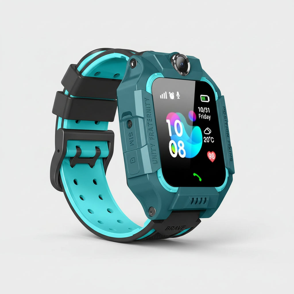 Digitaal Kinderhorloge GPS Tracker Telefoon Camera Waterdicht Touchscreen Veiligheid Smartwatch Kids | Sansoti
