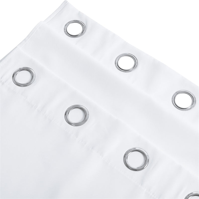 Waterdicht Buitengordijn Zware Stof Windbestendig UV-bescherming Privacy 1 Paneel Taupe Grijs Navy | Sansoti