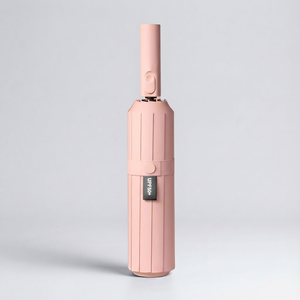 Automatische Paraplu 113cm met Omklapbaar Winddicht Systeem 40-Ribs Constructie Regenparaplu voor Onderweg | Sansoti