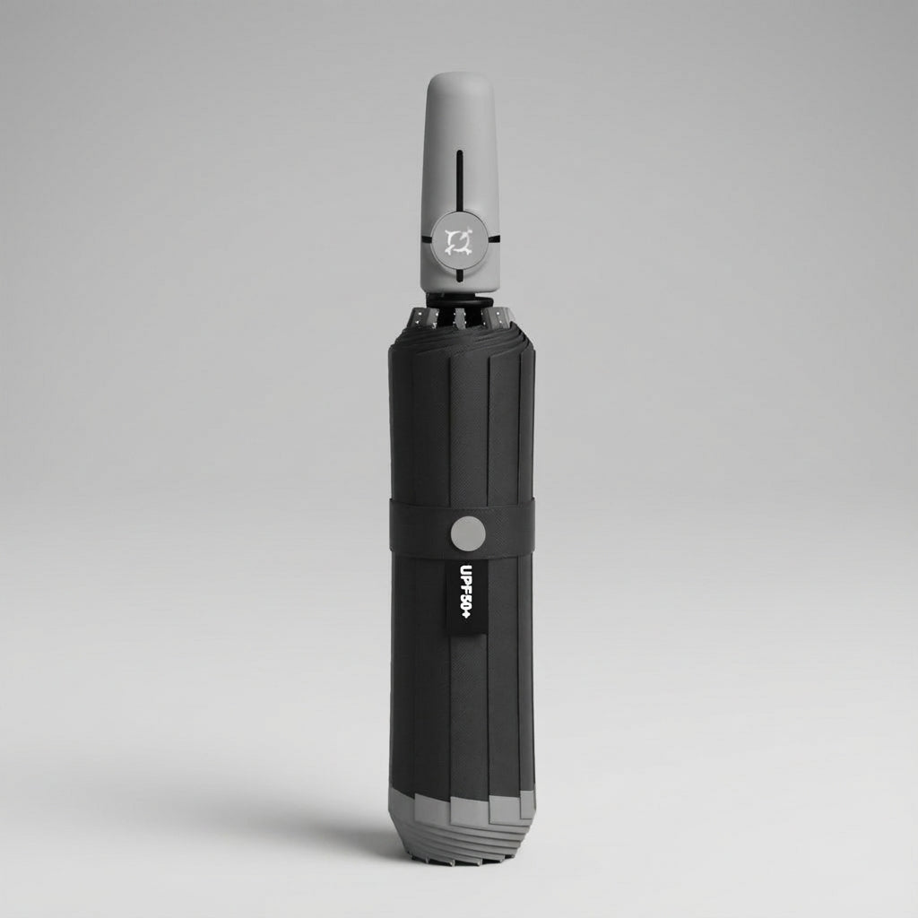 Automatische Paraplu 113cm met Omklapbaar Winddicht Systeem 40-Ribs Constructie Regenparaplu voor Onderweg | Sansoti