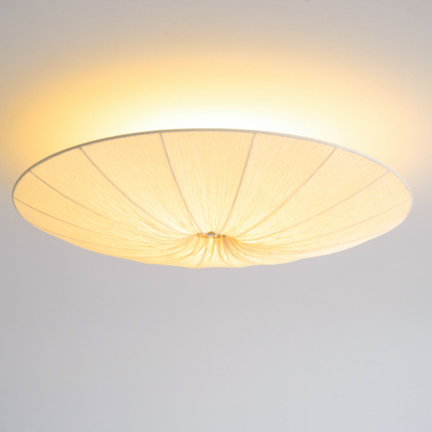 Tassel Plafondlamp Kwastjesdetail Beige Stof IJzer Warm Diffuus Licht Moderne Flush Mount Eetkamer Slaapkamer Entree | Sansoti