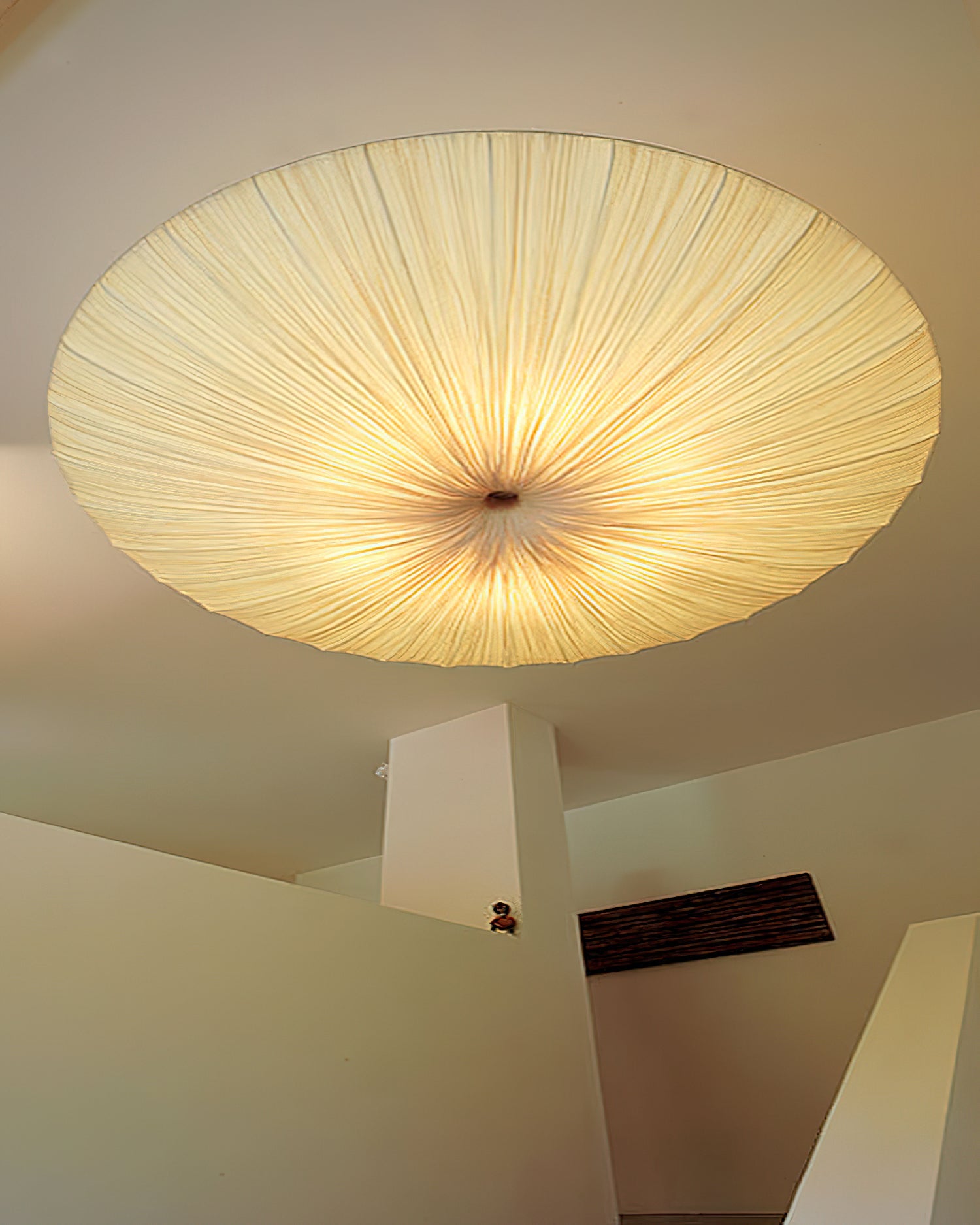 Tassel Plafondlamp Kwastjesdetail Beige Stof IJzer Warm Diffuus Licht Moderne Flush Mount Eetkamer Slaapkamer Entree | Sansoti