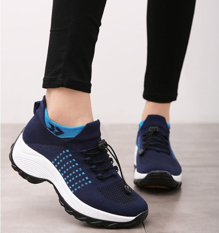 Orthopedische Wandelschoenen met Voetgewelfsteun Ademend Breimesh voor Plantaire Fasciitis Hielspoor Hallux Valgus Artritis | Sansoti