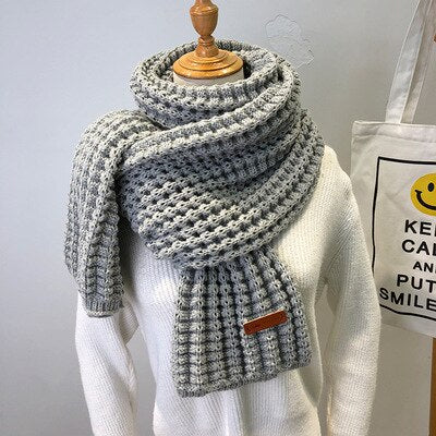 Handwoven Wool Scarf for Women Oversized 175cm Premium Winter Accessory Warm Elegant Soft Comfortable | Sansoti