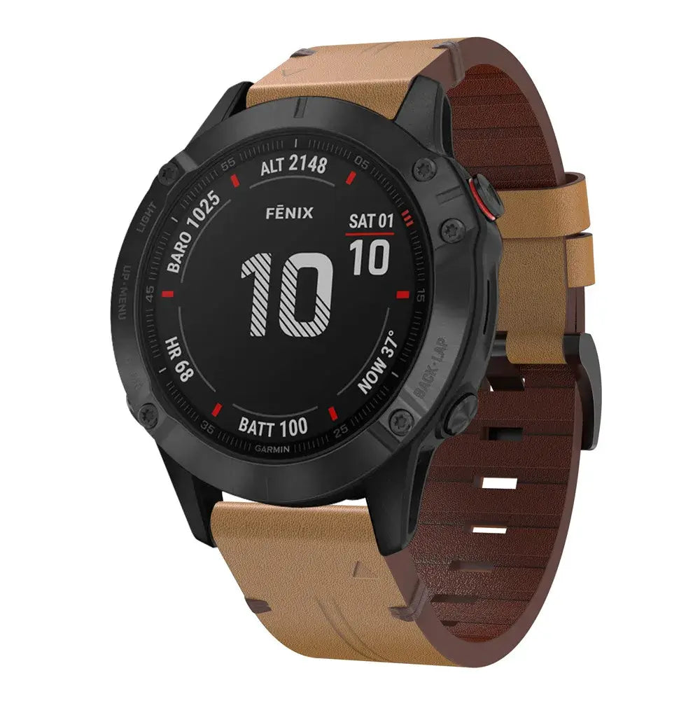 Lederarmband für Armbanduhren mit Schnellverschluss, stilvolles Design, komfortabler Tragekomfort, universelle Passform | Sansoti