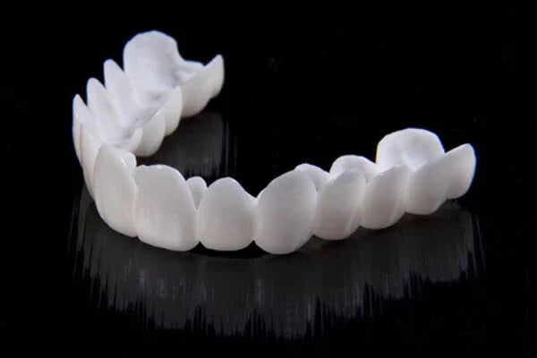 Cosmetic Denture Flexible Silicone Temporary Teeth Set for Natural Appearance | Sansoti