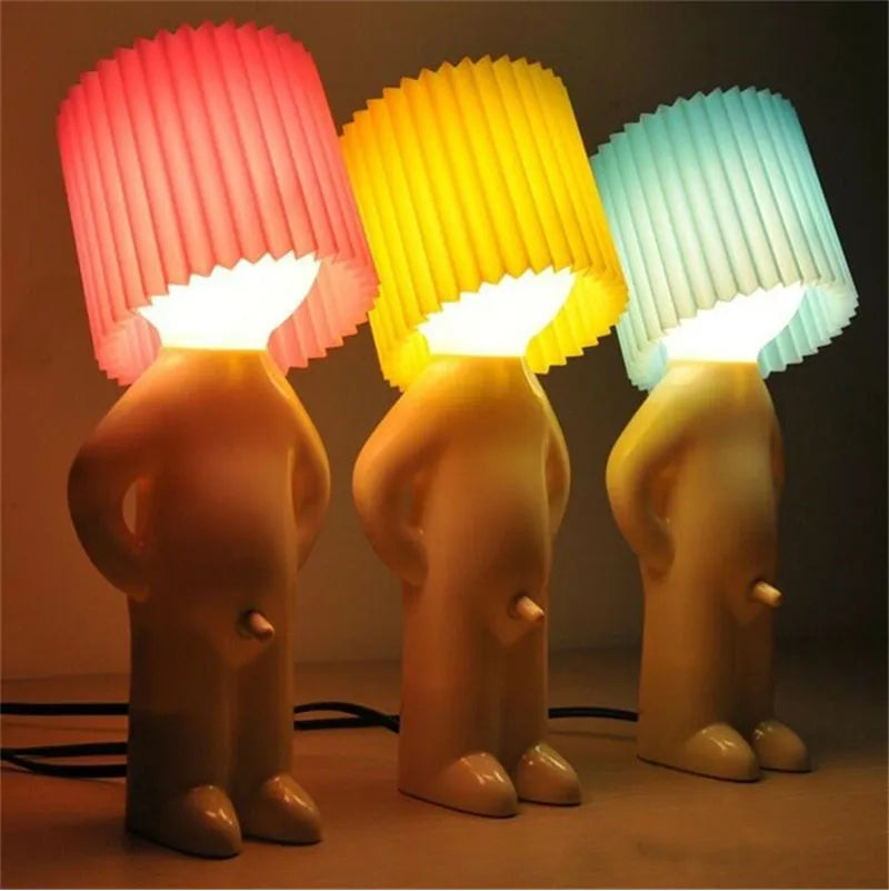 Draadloze LED-lamp met Oplaadbare Batterij Speels Design Decoratieve Tafellamp Moderne Sfeerverlichting | Sansoti