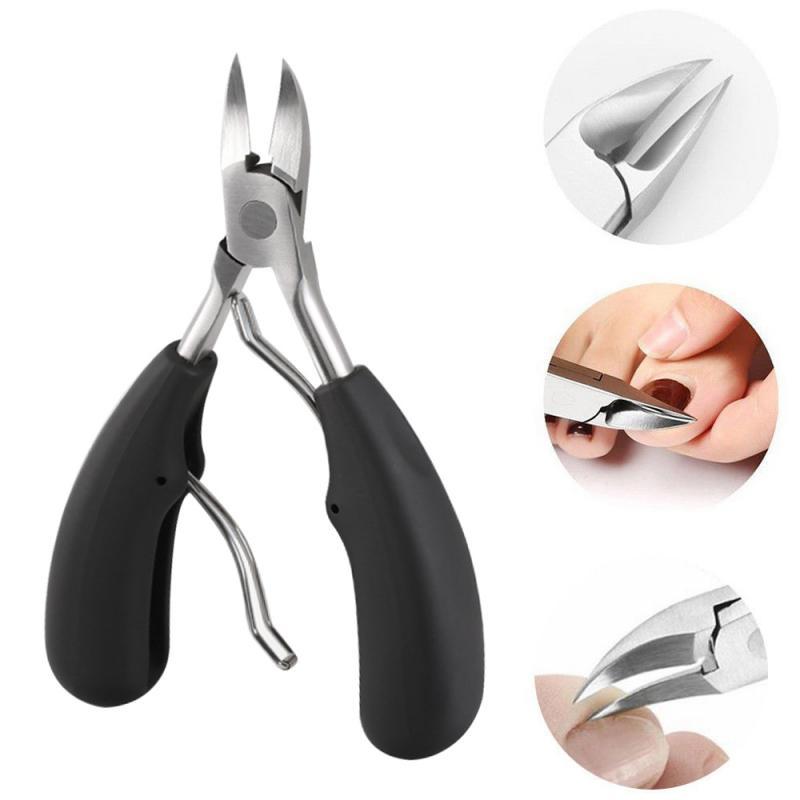 Professionele Teennagel Schaar RVS voor Dikke Nagels Gebogen Mesjes Ergonomische Antislip Grip Nauwkeurige Voetverzorging Hygienisch Duurzaam | Sansoti