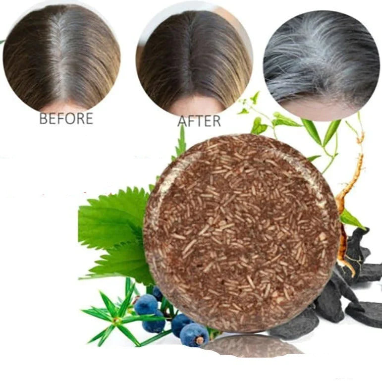 Natural Hair Care Shampoo Bar with Organic Ingredients for Shiny Hair | Sansoti