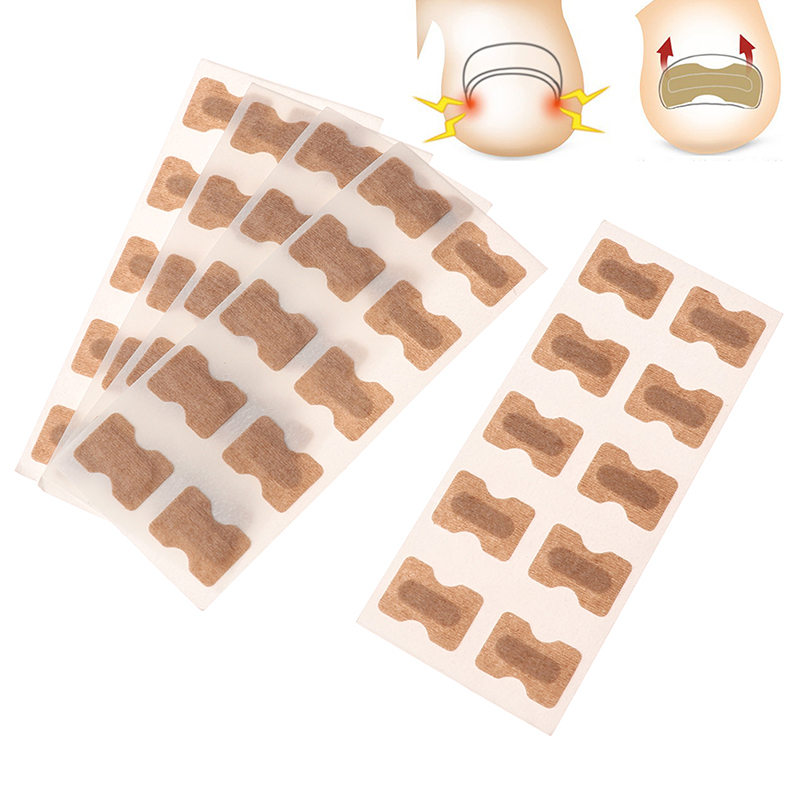 Self-Adhesive Toenail Correction Strips for Nail Care with a Natural Look for At-Home Pedicures | Sansoti