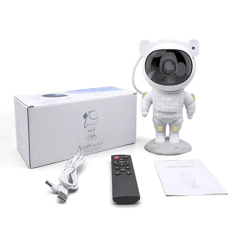 Astronaut Sterrenprojector LED Ruimtevaart Nachtlampje met Afstandsbediening en Timer | Sansoti
