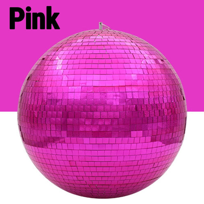 Grande boule disco miroir rotative avec moteur en option pour fête, DJ et éclairage de scène 10–30CM | Restfield