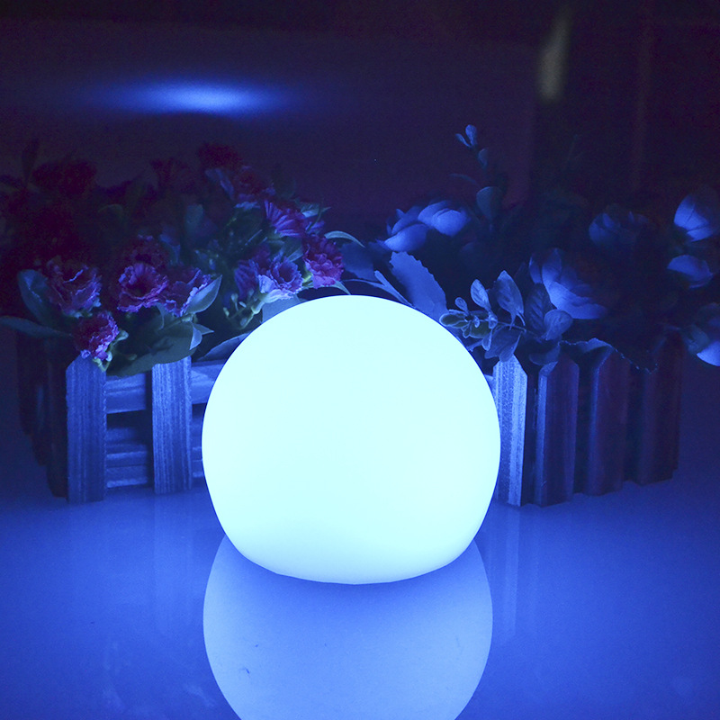 Oplaadbare LED Tuinbol met Afstandsbediening 16 Kleuren Sfeerverlichting voor Tuin Terras en Outdoor Decoratie | Sansoti