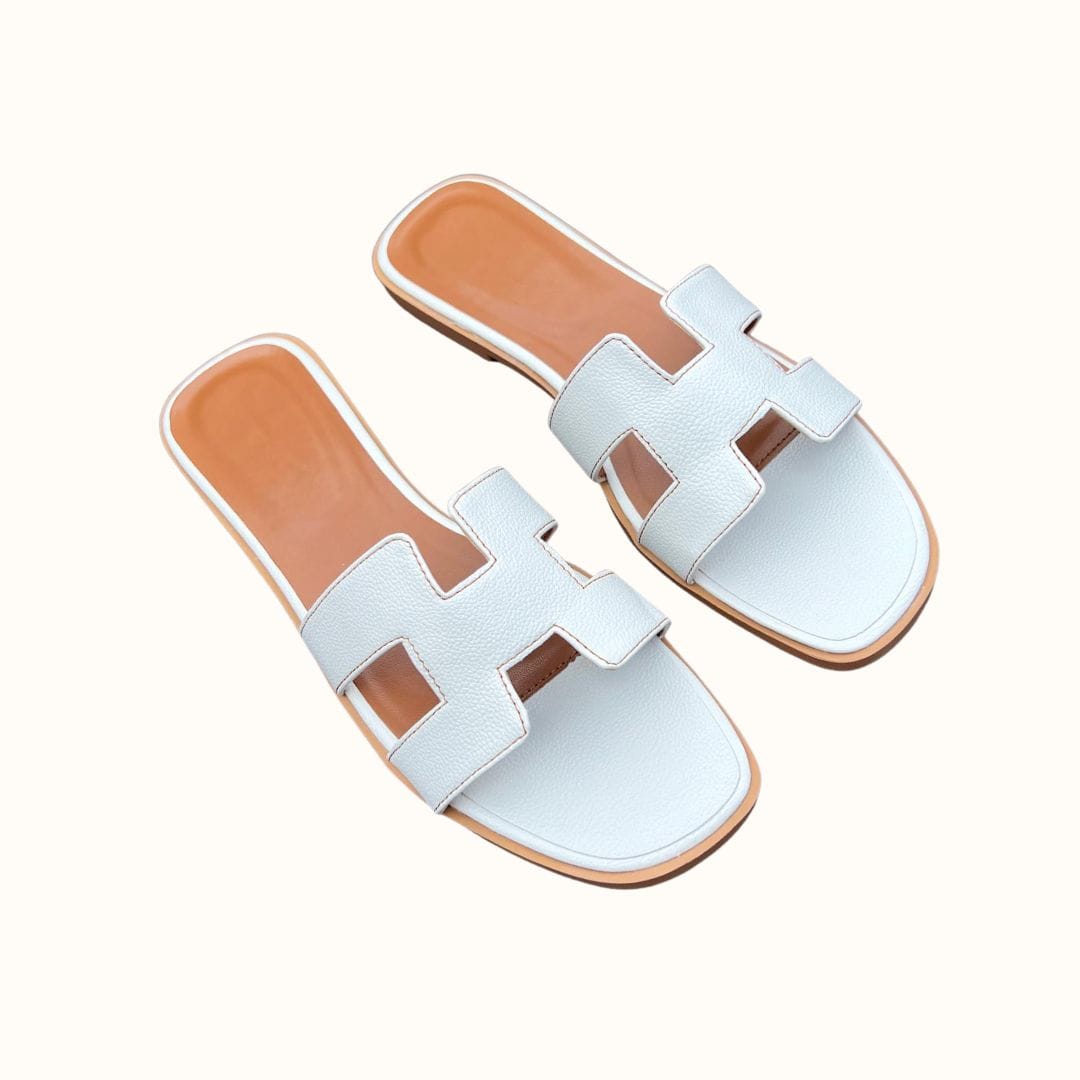 Dames Sandalen H-Profiel Vegan Leder Comfortabel Elegant Zomer Schoeisel | Sansoti