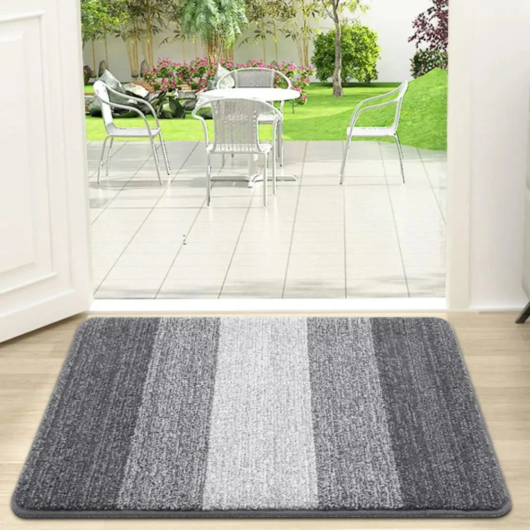Wasbare Deurmat met Microfiber Oppervlak en Antislip Onderzijde – Absorberend Vloerkleed voor Hal Keuken | Sansoti