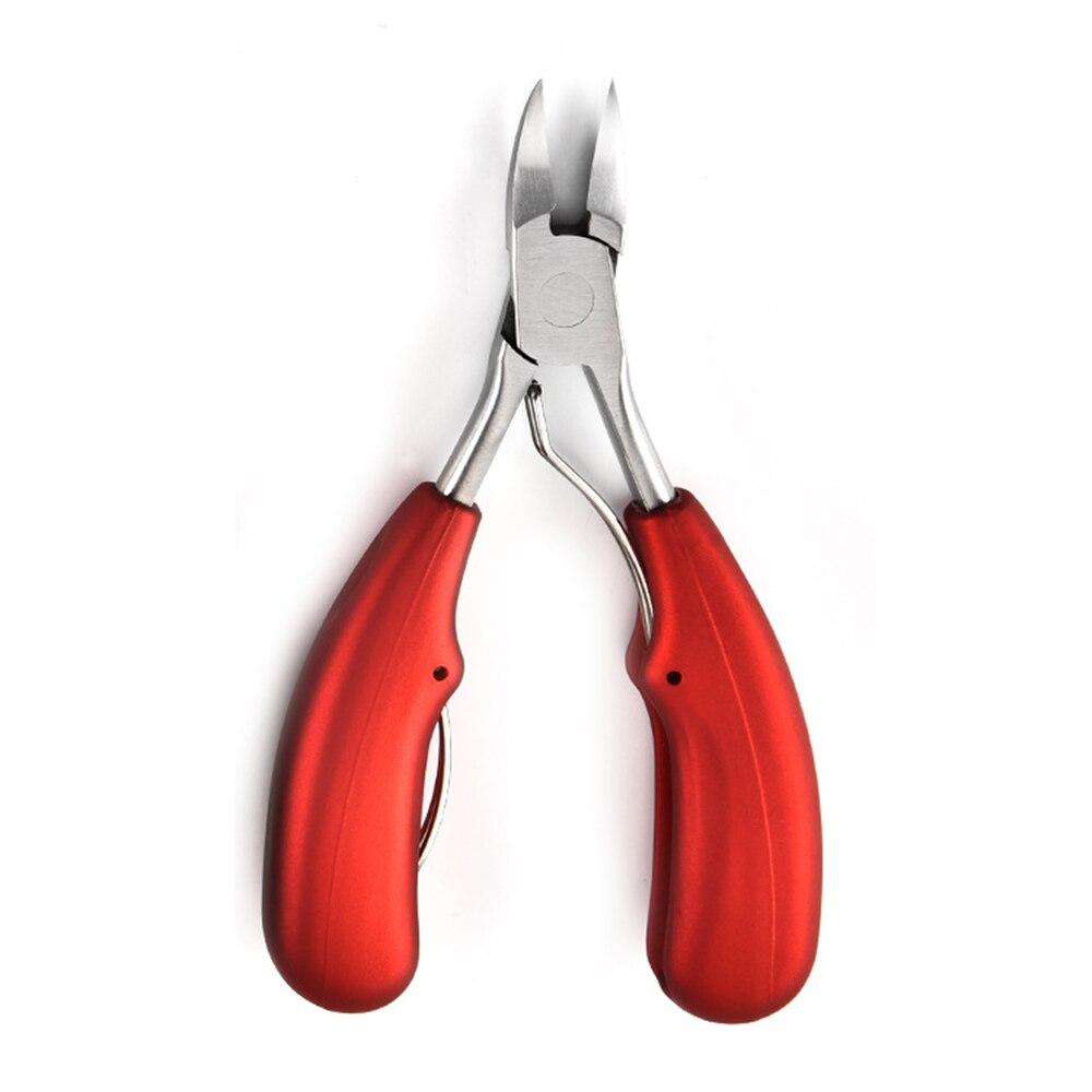 Professionele Teennagel Schaar RVS voor Dikke Nagels Gebogen Mesjes Ergonomische Antislip Grip Nauwkeurige Voetverzorging Hygienisch Duurzaam | Sansoti