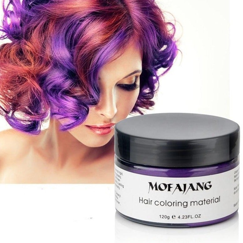 Styling Hair Wax – Temporary Color Styling Wax for Natural Hair Dye | Sansoti