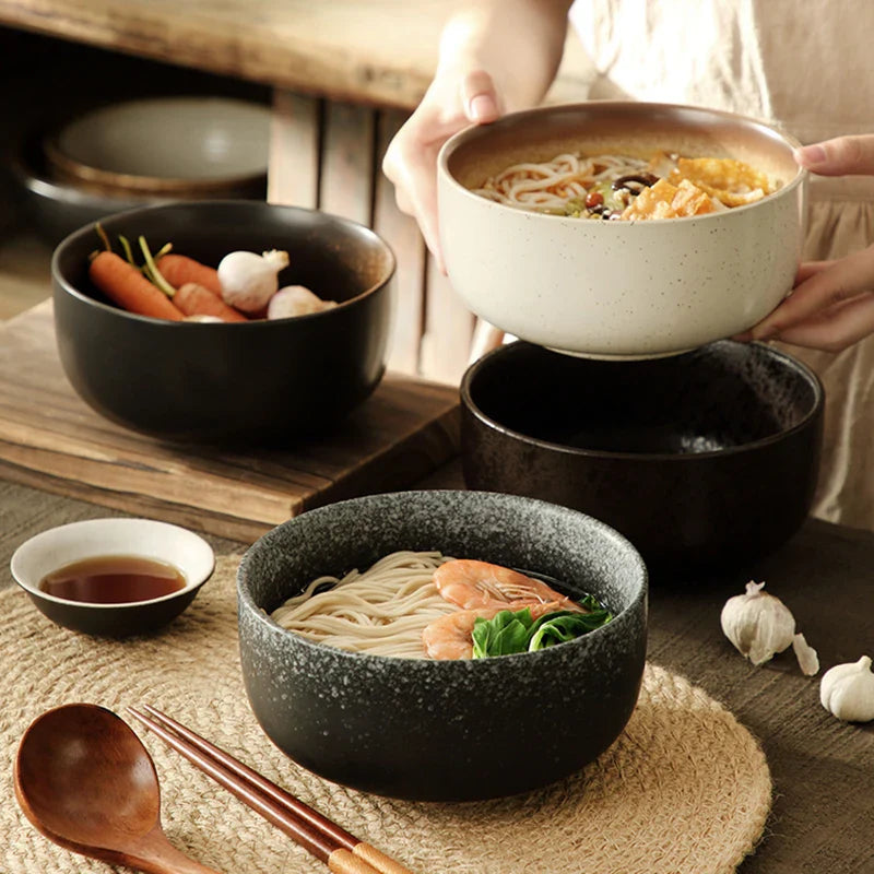 Keramische Soepkommen Set 4-delig Modern Design | Sansoti