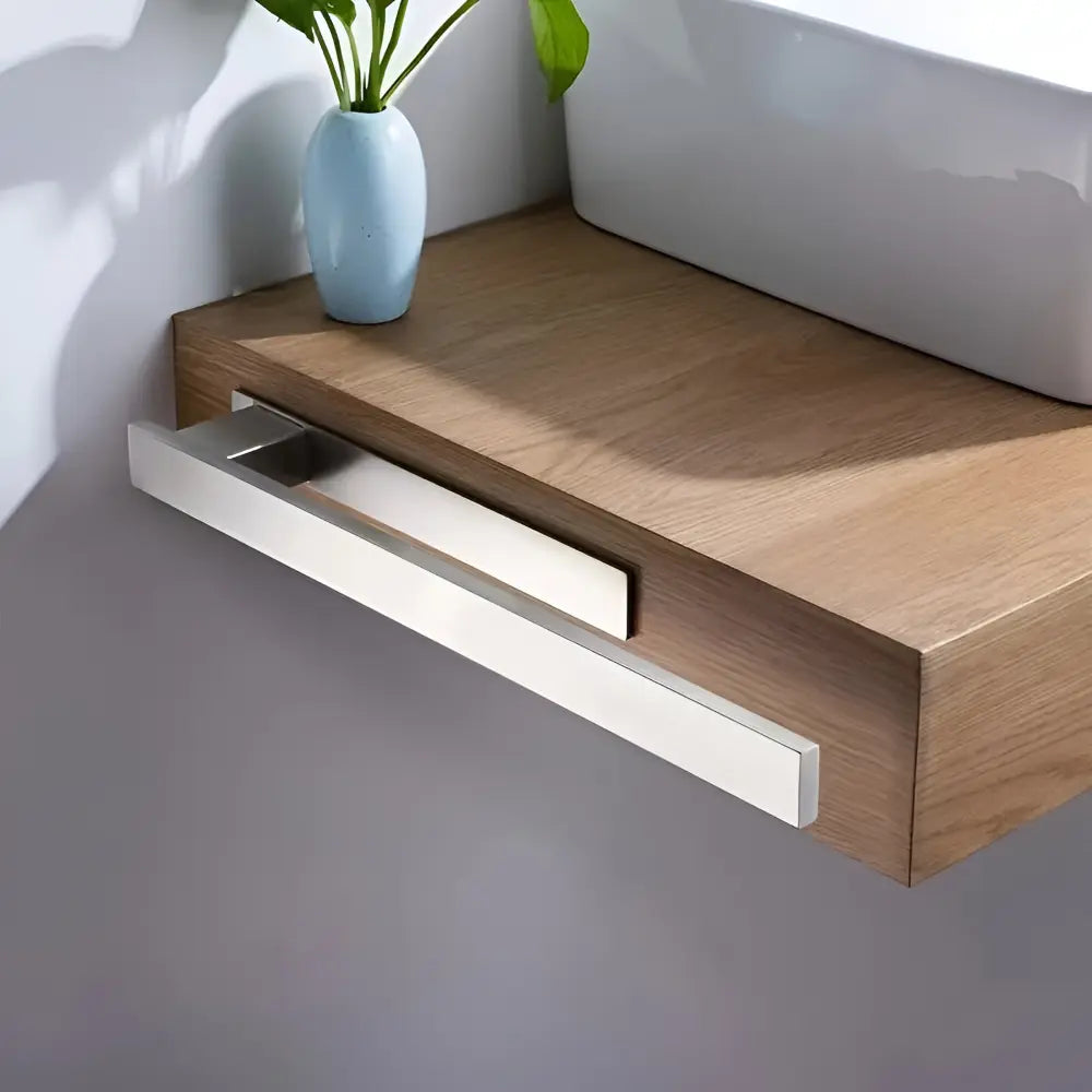 Handdoekhouder Zonder Boren RVS Geborsteld Zelfklevend Badkamer Wandmontage Compact Opbergen Vochtbestendig Stijlvol | Sansoti