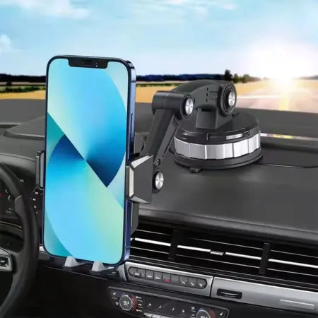 Universele Telefoonhouder voor Auto met Zuignap en Draaibare Arm – Flexibele Montage op Dashboard of Voorruit – Sterk en Stabiel | Sansoti