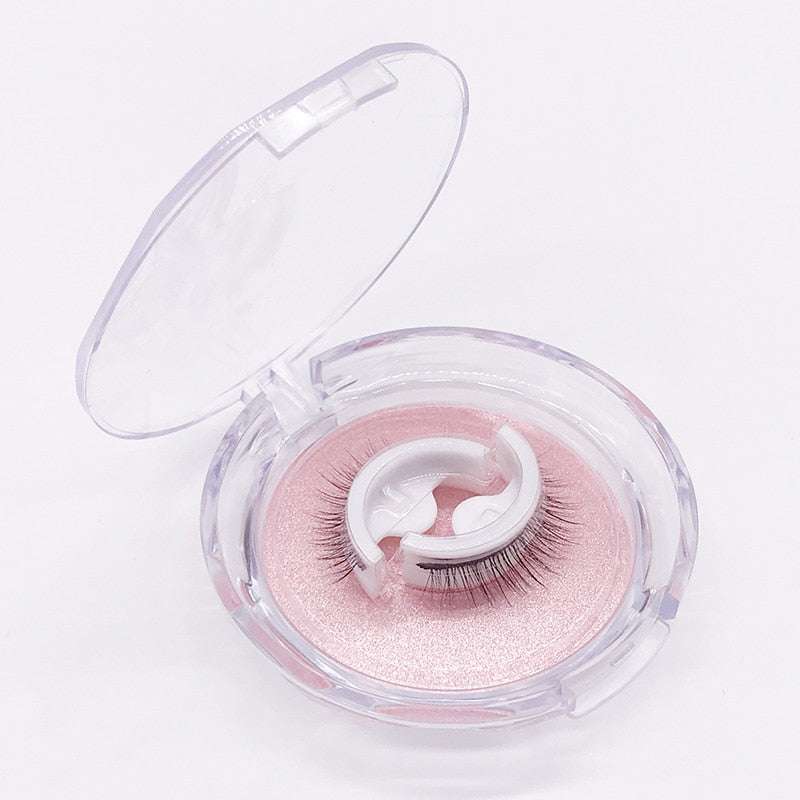 Zelfklevende Kunstwimpers met Herbruikbare Kleefstrips - 3 Seconden Bevestiging zonder Lijm voor Natuurlijke Look | Sansoti