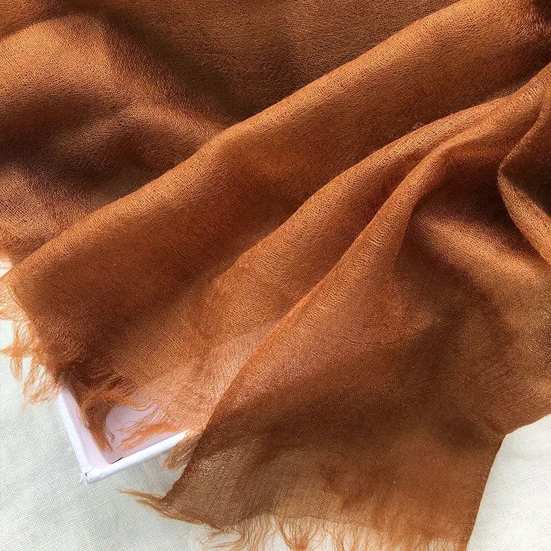 Cashmere Scarf for Women and Men 230x100cm Finest Ring Cashmere Ultralight Soft Winter Scarf for All Seasons | Sansoti