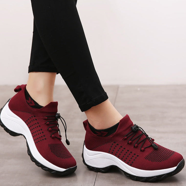 Orthopedische Wandelschoenen met Voetgewelfsteun Ademend Breimesh voor Plantaire Fasciitis Hielspoor Hallux Valgus Artritis | Sansoti