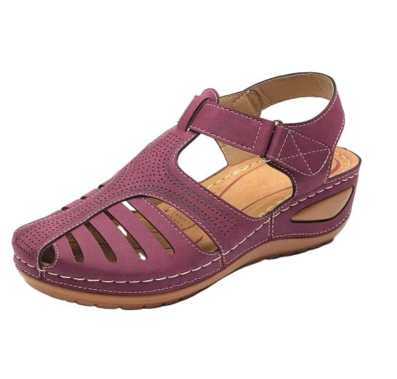 Lederen Orthopedische Sandalen met Verstelbare Teenbescherming voor Optimale Voetondersteuning en Verbeterde Houding | Sansoti