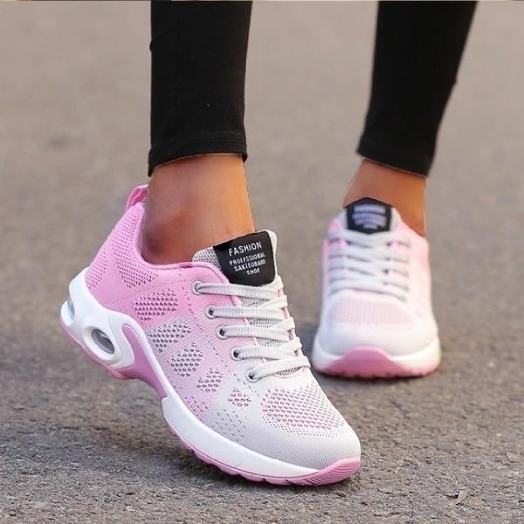 Orthopedische Sneakers Ademend Comfortabel Zwart Grijs Roze Groen Rood Paars Blauw Maat 35-42 Dagelijks | Sansoti