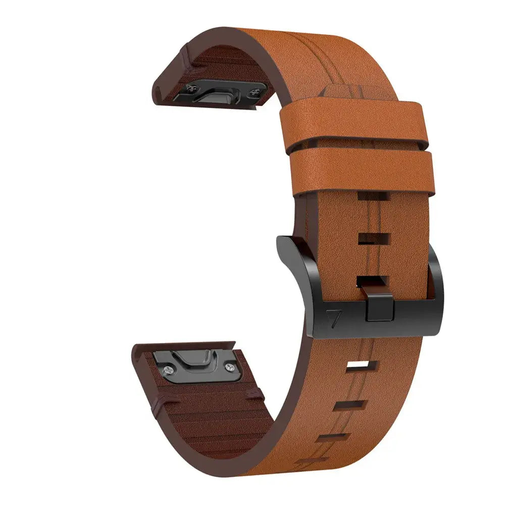 Lederarmband für Armbanduhren mit Schnellverschluss, stilvolles Design, komfortabler Tragekomfort, universelle Passform | Sansoti