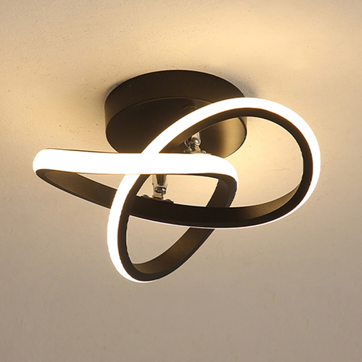 Plafondlamp met Verstelbare Armen LED Dimbaar Modern Design voor Woonkamer Slaapkamer Klaver Cirkelvorm Stijlvol | Sansoti