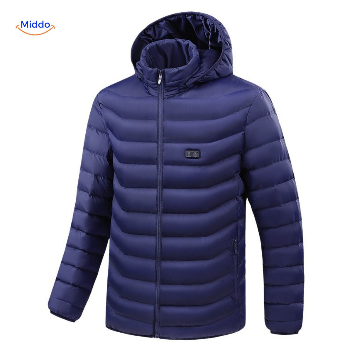Beheizte Winterjacke mit USB-Anschluss Slim Fit Baumwolle Hochwertiger Komfort Einstellbare Wärmezonen Langlebig | Sansoti