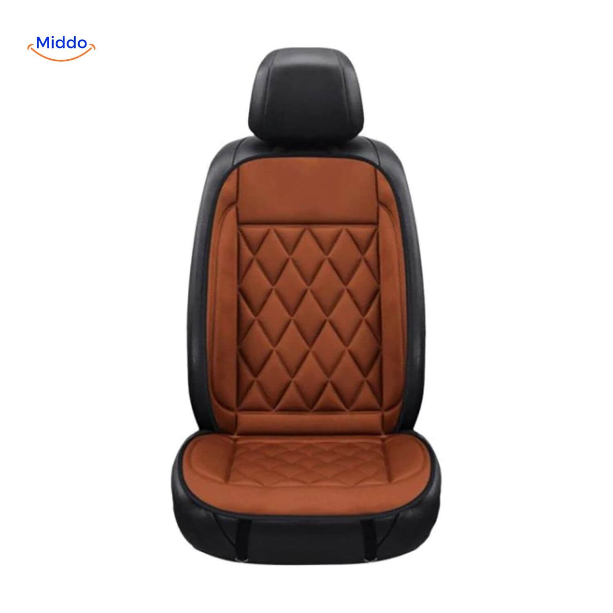 Verwarmbaar Zitkussen 12V Auto Stoelkussen Snelle Opwarming Warme Zitting Rugsteun Comfort Winter Autostoel | Sansoti