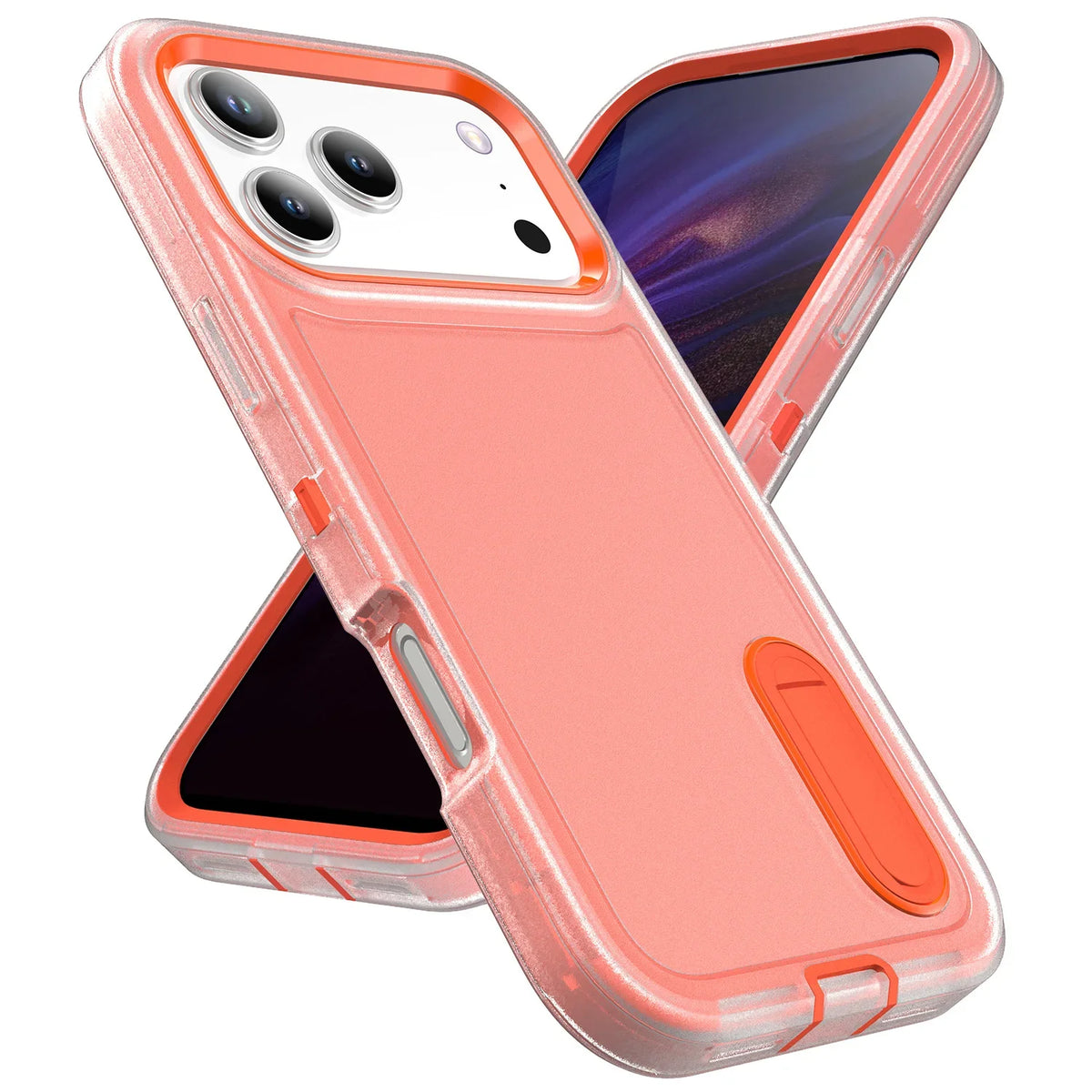 Wzmocnione etui do iPhone’a ze stojakiem, odporne na wstrząsy, o wojskowym poziomie ochrony, dostępne w wielu kolorach | Sansoti