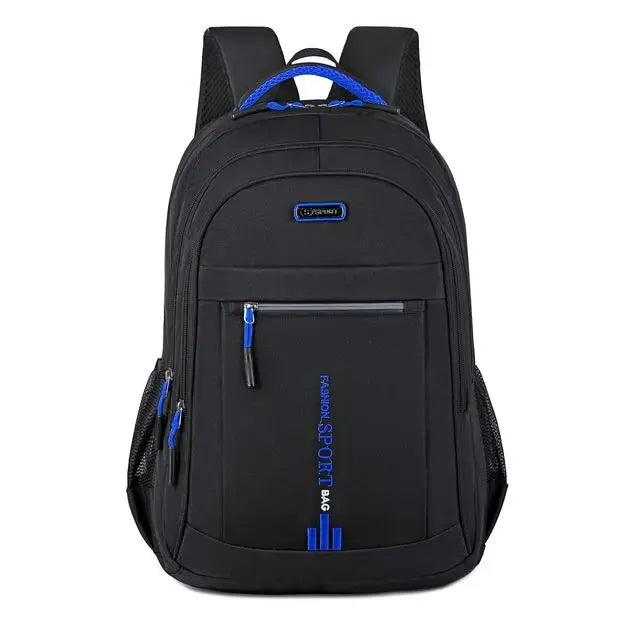 Waterdichte Rugzak 45x30x15cm Oxford Zwart Groen Blauw Oranje Rood Laptop Schooltas Business Reistas | Sansoti