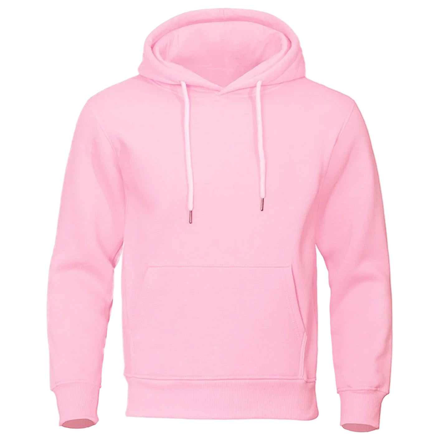 Men’s Fleece Hoodie with Hood – Warm Sweater for Autumn & Winter – Comfortable Fit – Casual Streetwear | Sansoti