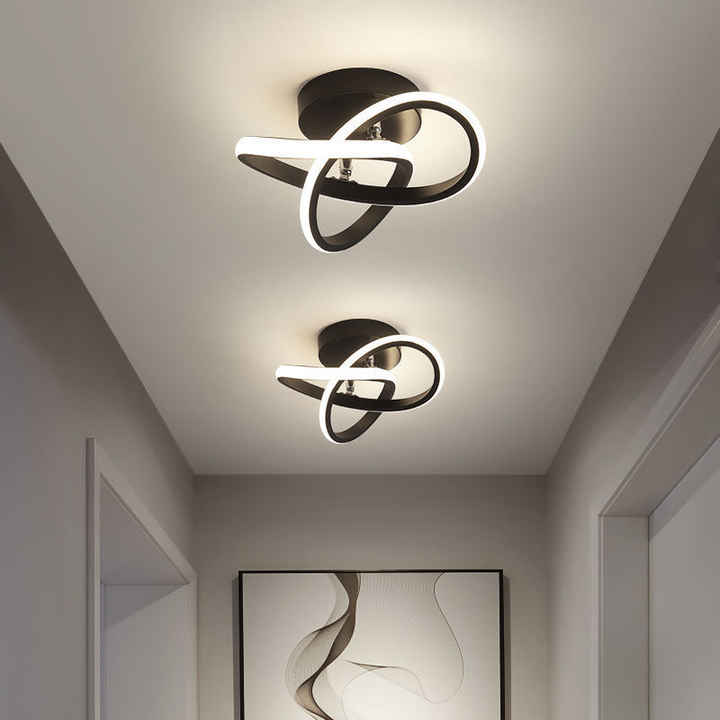 Plafondlamp met Verstelbare Armen LED Dimbaar Modern Design voor Woonkamer Slaapkamer Klaver Cirkelvorm Stijlvol | Sansoti