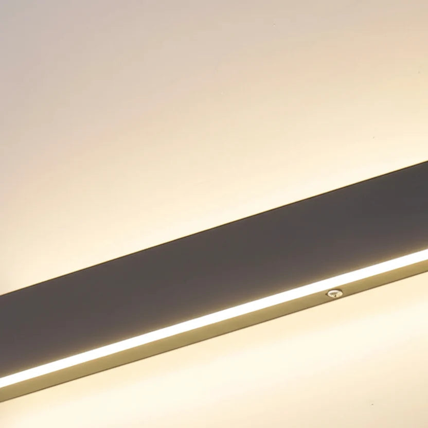 Lineaire Buitenwandlamp LED Metaal Zwart IP65 Waterdicht voor Tuin Terras Gevel Moderne Buitenverlichting | Sansoti