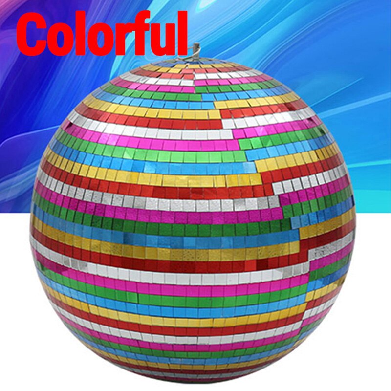 Grande boule disco miroir rotative avec moteur en option pour fête, DJ et éclairage de scène 10–30CM | Restfield