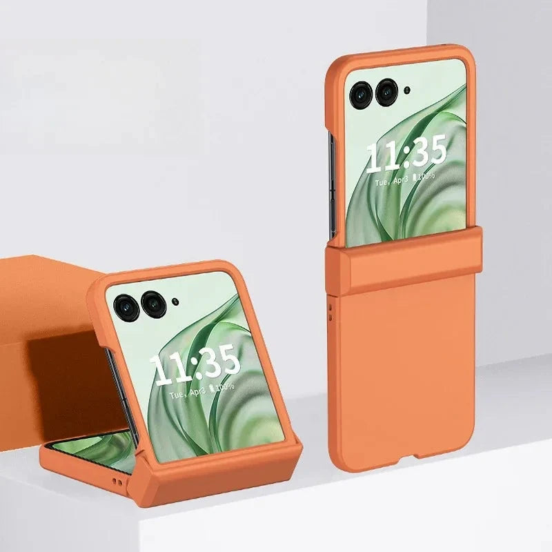 Hardcase Hoes voor Opvouwbare Smartphone met Scharnierprotectie Anti-Vingerafdruk Coating Duurzaam Beschermend | Sansoti