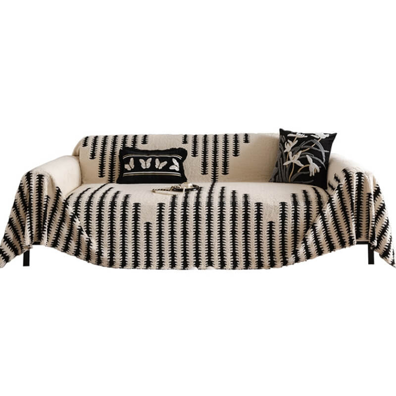 Plush Sofa Cover for Pets, Washable Furniture Protector, Comfortable Soft Cover for Living Room Sofa | Sansoti