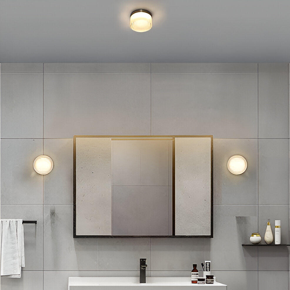 Ambrelo Wandlamp LED 13,5×8 cm Amber Slaapkamer Wandverlichting Modern Minimalistisch Scandinavisch Warm Licht Hal Woonkamer | Sansoti