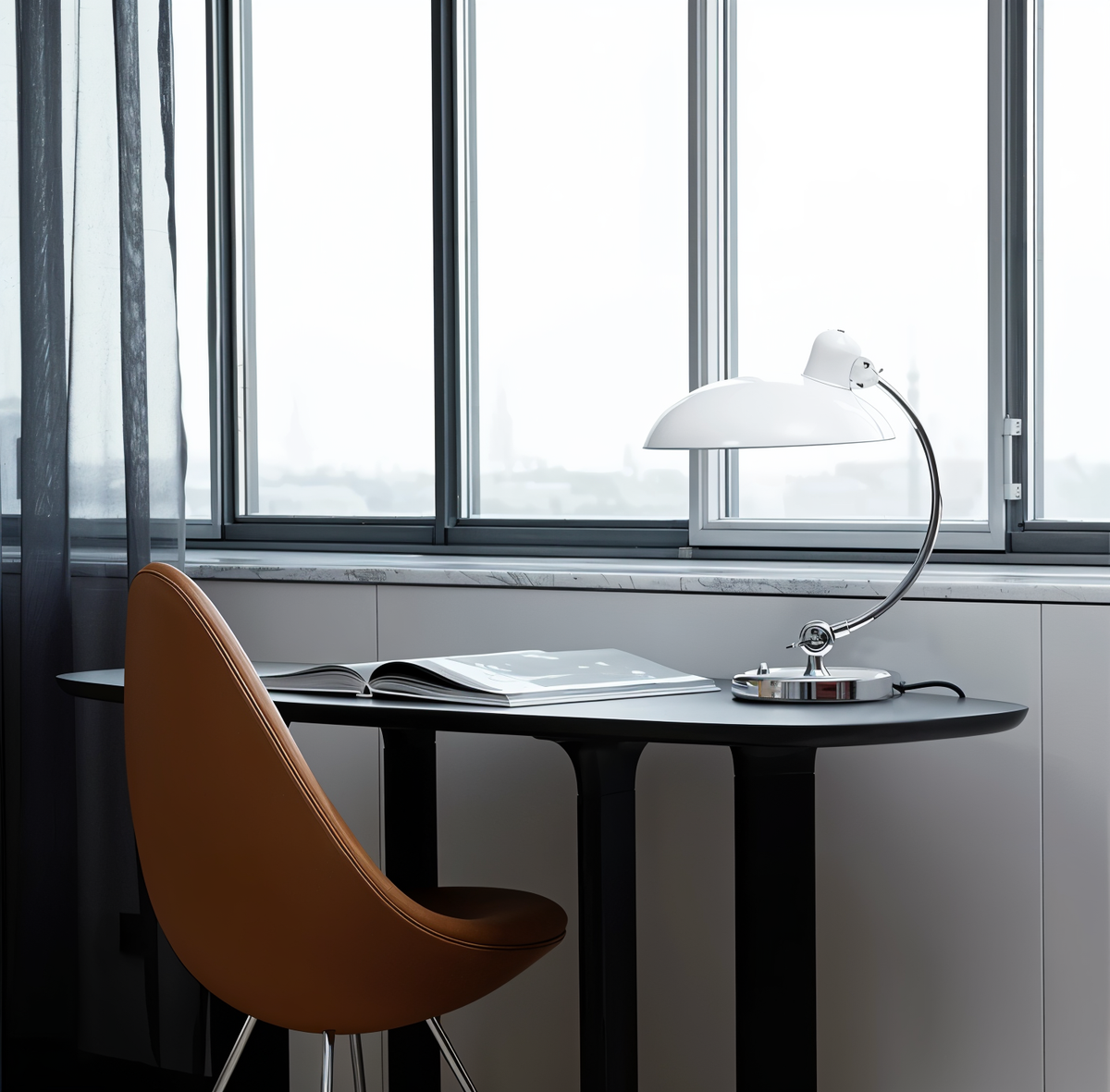 Adjustable Table Lamps with Iron Shade, Retro E27 Socket, Reading Lamp, Desk Lamp, and Bedside Lighting | Sansoti