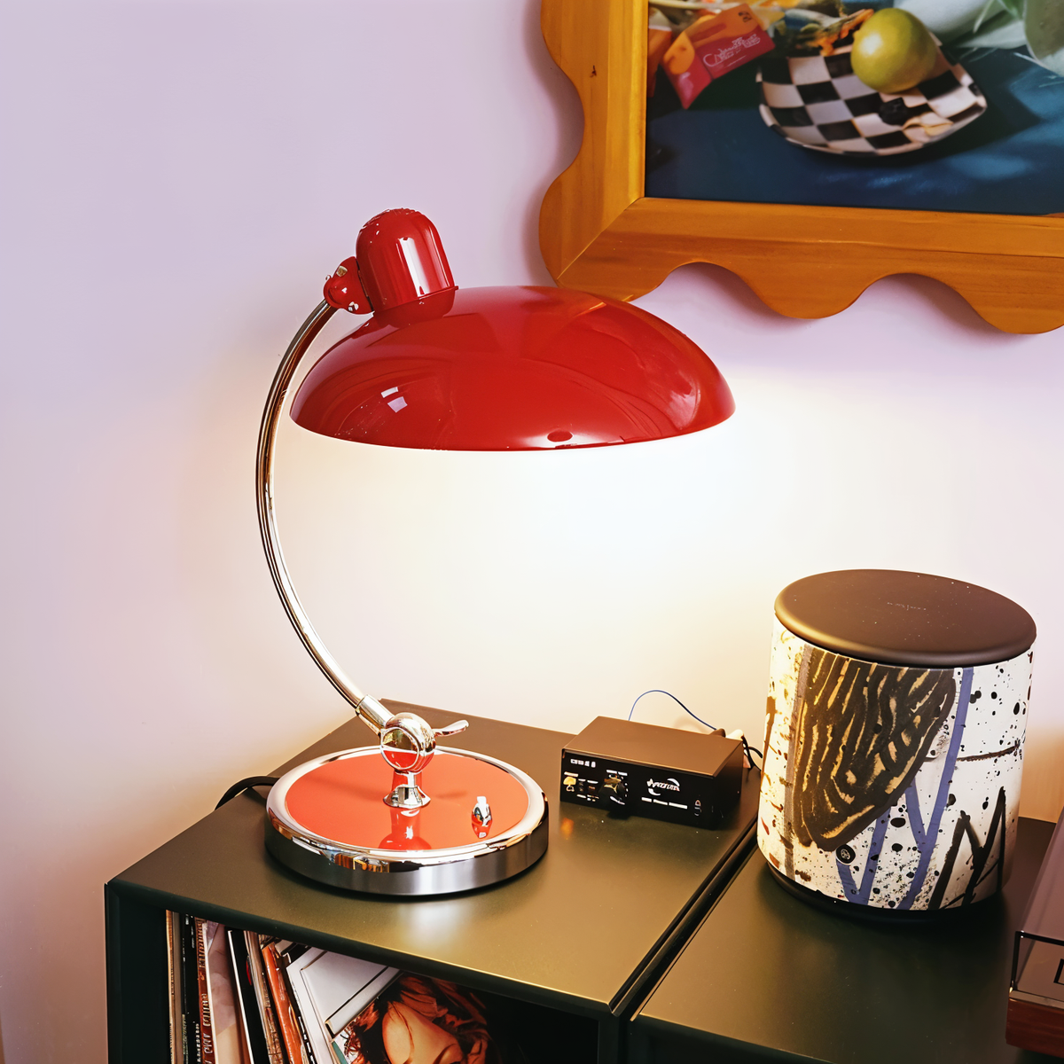 Adjustable Table Lamps with Iron Shade, Retro E27 Socket, Reading Lamp, Desk Lamp, and Bedside Lighting | Sansoti