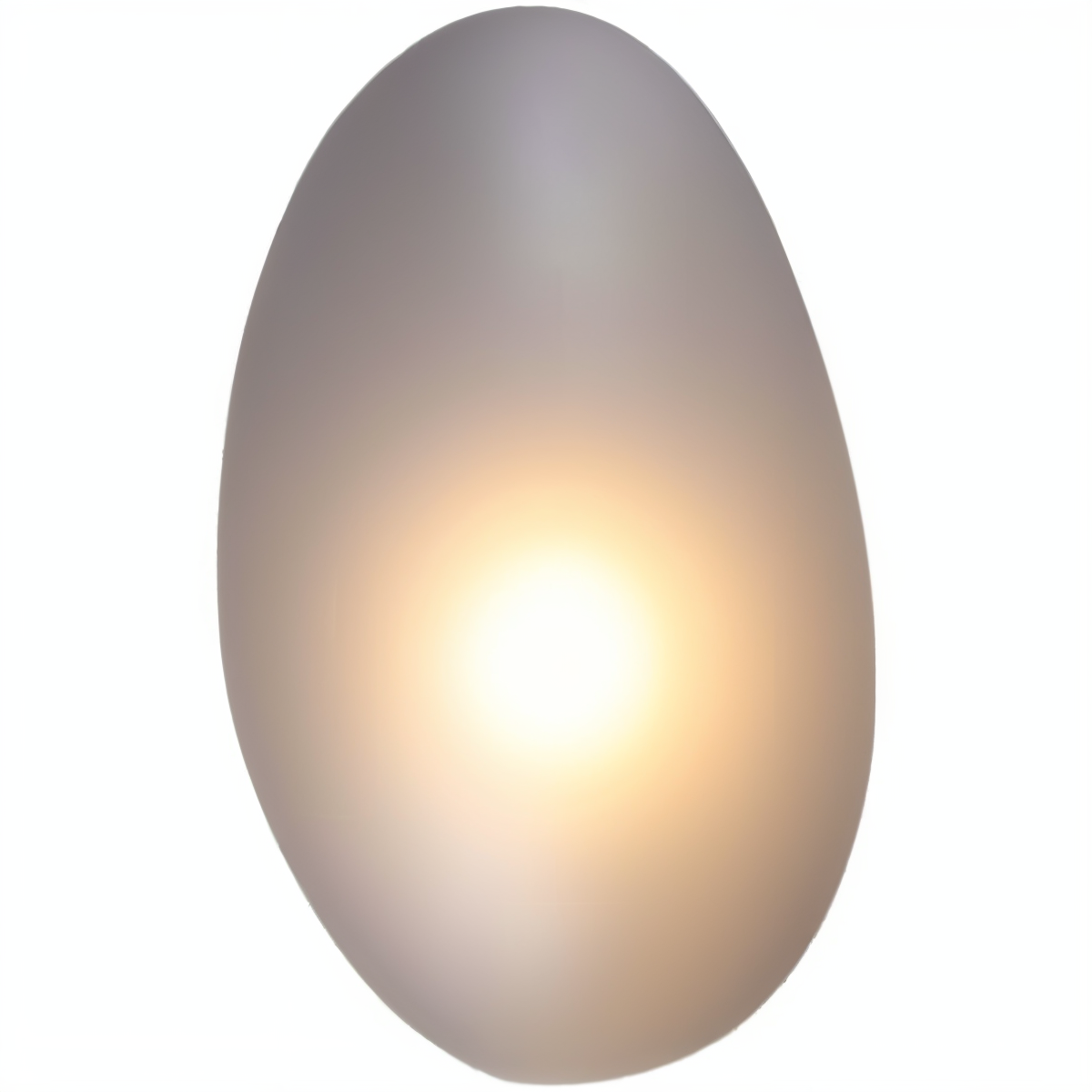 Glas-Wandleuchte LED Warmes Licht Metallrand Wohnzimmer Schlafzimmer Flur Skandinavisches Design Modernes Interieur | Sansoti