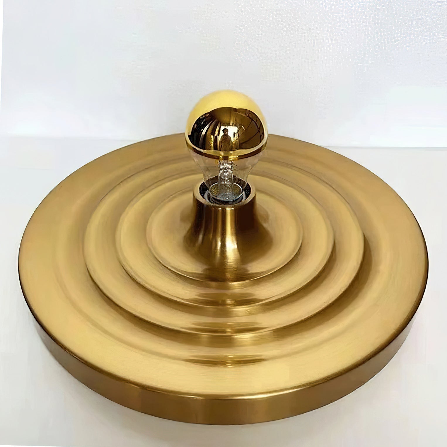 Moderne Disc Wandlamp Ijzer Wit Zwart Oranje Nikkel Messing Plafondlamp Dubbelfunctie Porches Patio Interieur Verlichting | Sansoti