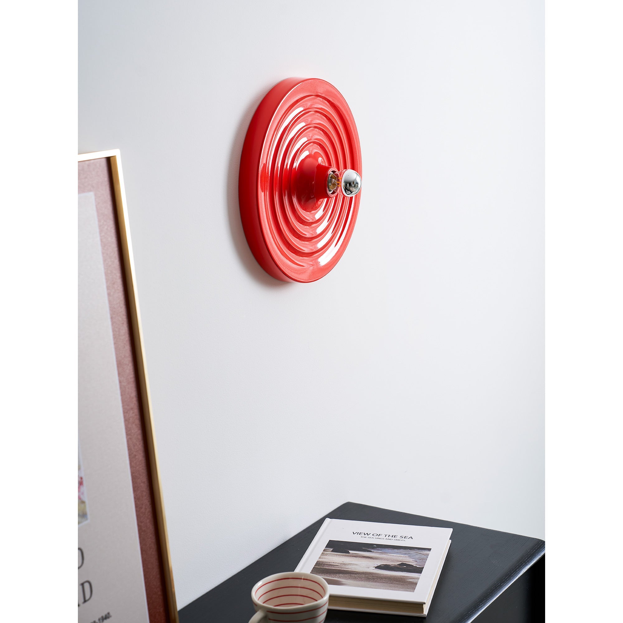 Moderne Disc Wandlamp Ijzer Wit Zwart Oranje Nikkel Messing Plafondlamp Dubbelfunctie Porches Patio Interieur Verlichting | Sansoti