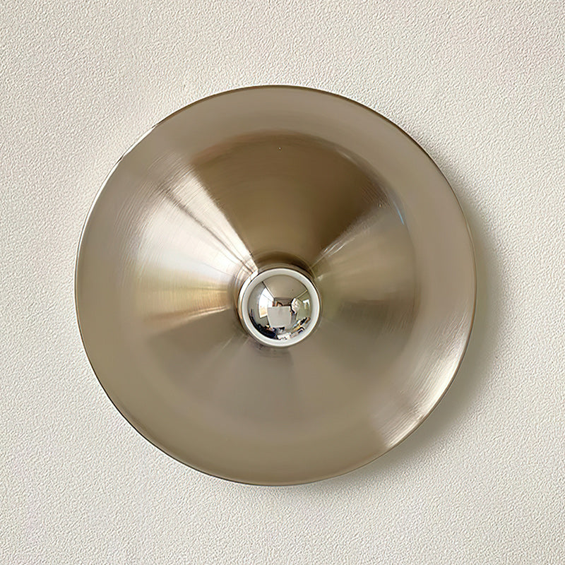 Moderne Disc Wandlamp Ijzer Wit Zwart Oranje Nikkel Messing Plafondlamp Dubbelfunctie Porches Patio Interieur Verlichting | Sansoti